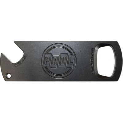 Paul Import Flaschenöffner CNC, Flaschenöffner, Schwarz Paul Import Flaschenöffner CNC, Flaschenöffner, Schwarz