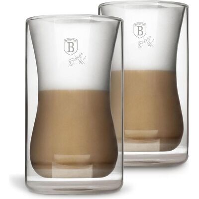 BerlingerHaus, Tasse, Haus Kaffee Glas 270ml 2er Set ohne Griff (270 ml, 2x) BerlingerHaus, Tasse, Haus Kaffee Glas 270ml 2er Set ohne Griff (270 ml, 2x)