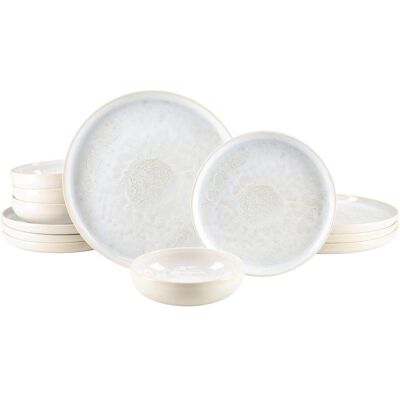 CreaTable, Geschirrset, Yuki (12 Stk.) CreaTable, Geschirrset, Yuki (12 Stk.)