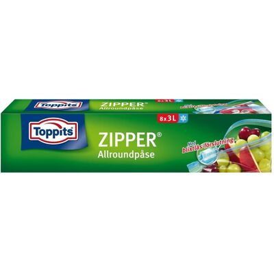 Toppits ZIPPER 3L - Gefrierbeutel Toppits ZIPPER 3L - Gefrierbeutel