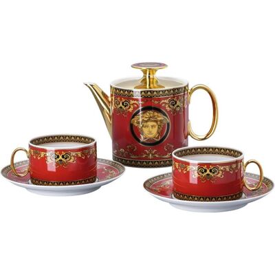 Versace Medusa Teeservice - Porzellan für 2 Versace Medusa Teeservice - Porzellan für 2