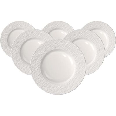Villeroy & Boch Manufacture Ice Frühstücksteller, Teller, Weiss Villeroy & Boch Manufacture Ice Frühstücksteller, Teller, Weiss