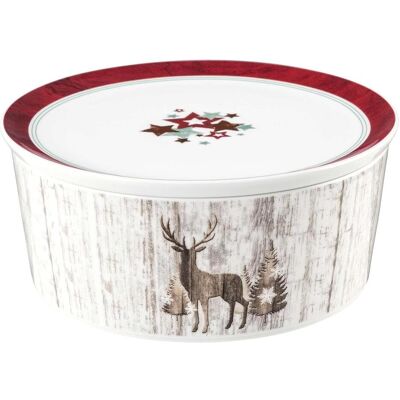 Seltmann Weiden Life Schale rund 5298 mit Deckel 21x9 cm Weihnachten Seltmann Weiden Life Schale rund 5298 mit Deckel 21x9 cm Weihnachten