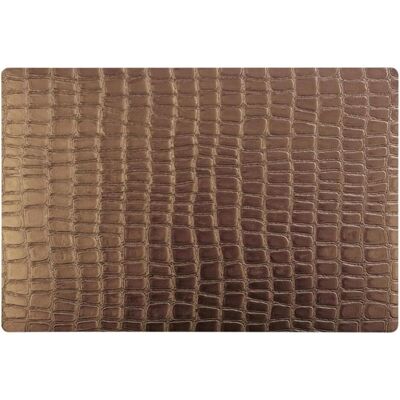 APS CROCO Kupfer Tischset - Wasserfestes EVA Kunststoff APS CROCO Kupfer Tischset - Wasserfestes EVA Kunststoff
