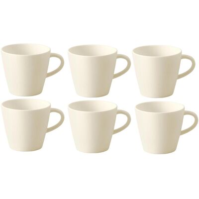 Villeroy & Boch Rock blanc Espressotassen - 6er Set Villeroy & Boch Rock blanc Espressotassen - 6er Set