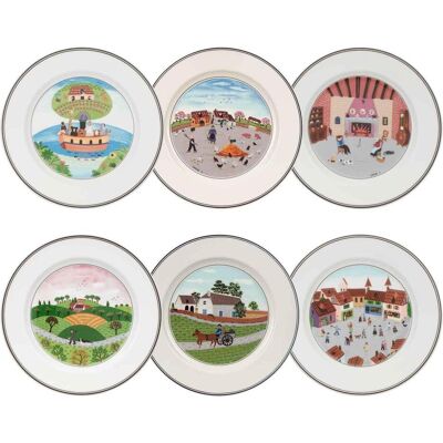Villeroy & Boch Design Naif, Teller, Mehrfarbig Villeroy & Boch Design Naif, Teller, Mehrfarbig