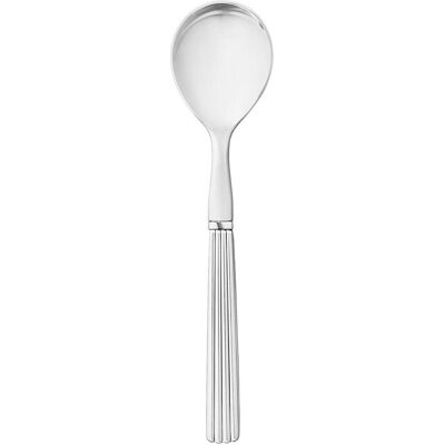 Georg Jensen Bernadotte Salatlöffel silber, Servierbesteck Georg Jensen Bernadotte Salatlöffel silber, Servierbesteck