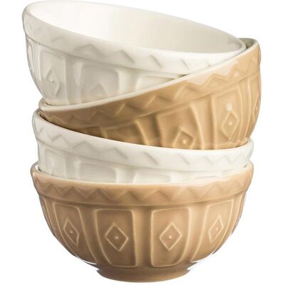 Mason Cash Earthenware Food Preparation Bowls, Ceramic, Cane, 20.5 x 20.5 x 5 cm, Schüssel + Schale Mason Cash Earthenware Food Preparation Bowls, Ceramic, Cane, 20.5 x 20.5 x 5 cm, Schüssel + Schale