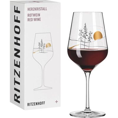 Ritzenhoff Crystal Heart Weinglas - Elegant Rot Ritzenhoff Crystal Heart Weinglas - Elegant Rot