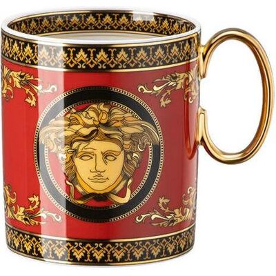Versace Medusa Roter Becher - Porzellan, 0,3L, Ø 7,2cm Versace Medusa Roter Becher - Porzellan, 0,3L, Ø 7,2cm