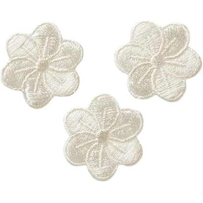 Mono Quick Applikationen - Fashion and Home - aufbügelbar Blumen weiss 3x2,3 cm 3 Stück, Applikationen, Weiss Mono Quick Applikationen - Fashion and Home - aufbügelbar Blumen weiss 3x2,3 cm 3 Stück, Applikationen, Weiss