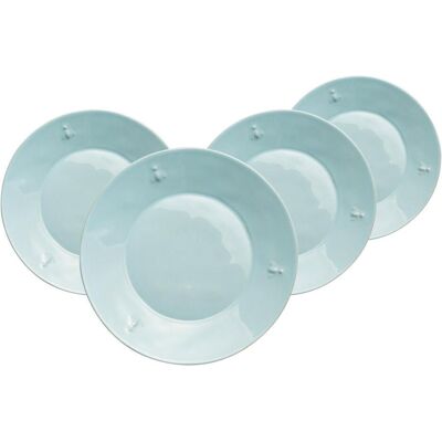 La Rochère Biene Dessertteller, Teller, Blau La Rochère Biene Dessertteller, Teller, Blau