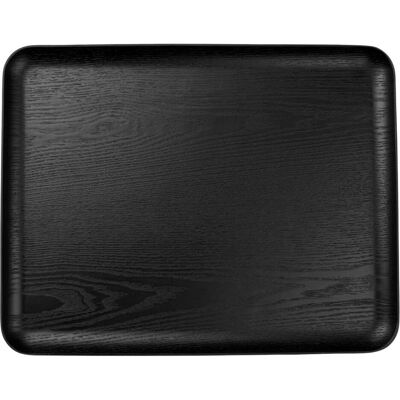 ASA Selection, Tablett, wood Holztablett rechteckig schwarz 36x38cm ASA Selection, Tablett, wood Holztablett rechteckig schwarz 36x38cm