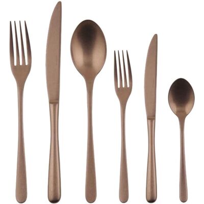 Rosenthal Besteck 36tlg.Vh. Taste Vintage Edelstahl/PVD Kupf, Besteck, Kupfer Rosenthal Besteck 36tlg.Vh. Taste Vintage Edelstahl/PVD Kupf, Besteck, Kupfer