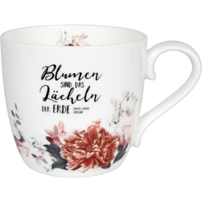 Könitz, Tasse, Kaffeetasse Gardening Red Flower 420 ml, 1 Stück, Weiss (420 ml, 1x) Könitz, Tasse, Kaffeetasse Gardening Red Flower 420 ml, 1 Stück, Weiss (420 ml, 1x)