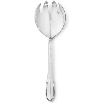 Georg Jensen Beaded Serviergabel, Servierbesteck, Silber Georg Jensen Beaded Serviergabel, Servierbesteck, Silber