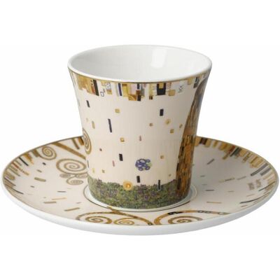 Goebel, Tasse, Kaffeetasse Gustav Klimt - Der Kuss, Fine Bone China, Bunt, 150 ml, 67014011 (150 ml, 1x) Goebel, Tasse, Kaffeetasse Gustav Klimt - Der Kuss, Fine Bone China, Bunt, 150 ml, 67014011 (150 ml, 1x)