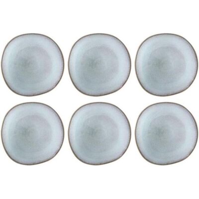 Villeroy & Boch Lave 6 Stück, Blau/Türkis, Speiseteller Villeroy & Boch Lave 6 Stück, Blau/Türkis, Speiseteller