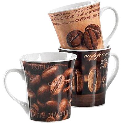 Ritzenhoff & Breker Mehrfarbiger Porzellan Kaffee Becher - Kaffeetasse Ritzenhoff & Breker Mehrfarbiger Porzellan Kaffee Becher - Kaffeetasse
