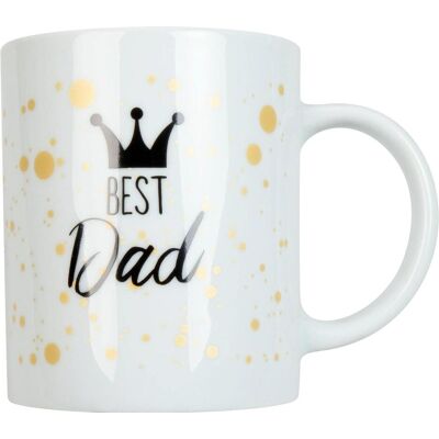 Könitz, Tasse, Kaffeetasse Best Dad 300 ml, 1 Stück, Weiss (300 ml, 1x) Könitz, Tasse, Kaffeetasse Best Dad 300 ml, 1 Stück, Weiss (300 ml, 1x)