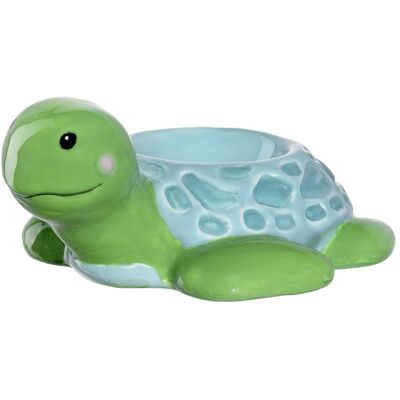 6x Leonardo Kindereierbecher Avventura Schildkröte, Grün/Hellblau, Eierbecher, Grün 6x Leonardo Kindereierbecher Avventura Schildkröte, Grün/Hellblau, Eierbecher, Grün
