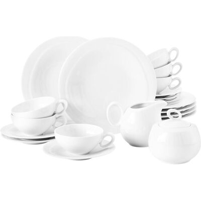 Seltmann Weiden Trio Teeservice - Porzellan, 6 Personen Seltmann Weiden Trio Teeservice - Porzellan, 6 Personen