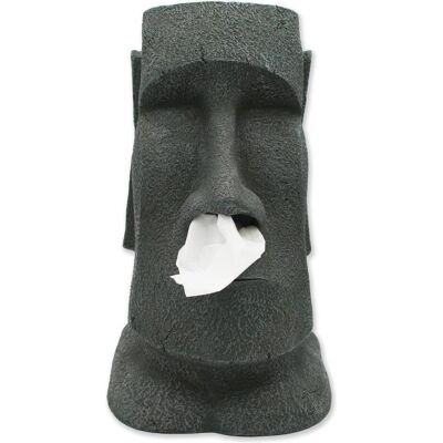 Winkee, Serviettenhalter, - Napkin Dispenser Moai Stone - Natural Stone Gray - Approximately 12 Inches Tall Winkee, Serviettenhalter, - Napkin Dispenser Moai Stone - Natural Stone Gray - Approximately 12 Inches Tall