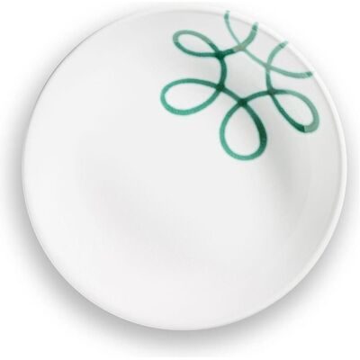Gmundner Keramik Pur Geflammt Grün Suppenteller Cup (Ø 20cm), Teller, Grün Gmundner Keramik Pur Geflammt Grün Suppenteller Cup (Ø 20cm), Teller, Grün