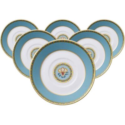 Villeroy & Boch Aquamarin Samarkand Mokka Espresso Tassen - 6 Stück Villeroy & Boch Aquamarin Samarkand Mokka Espresso Tassen - 6 Stück
