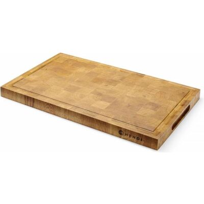Hendi, Tablett, Servierbrett aus Eichenholz, Hirnholz,, 530x325x(H)35mm Hendi, Tablett, Servierbrett aus Eichenholz, Hirnholz,, 530x325x(H)35mm