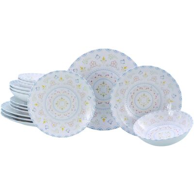 CreaTable, Geschirrset, Primavera (16 Stk.) CreaTable, Geschirrset, Primavera (16 Stk.)