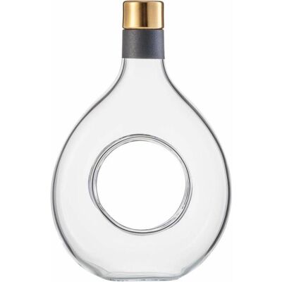 Eisch Karaffe, Serviergefässe, Transparent, Gold Eisch Karaffe, Serviergefässe, Transparent, Gold