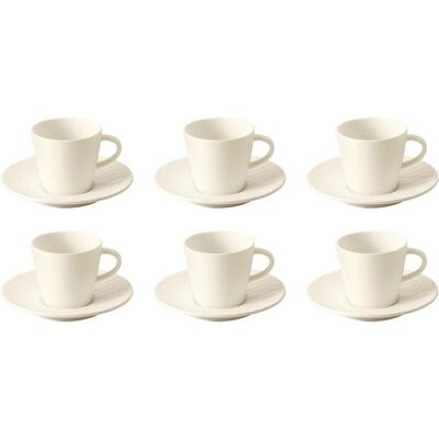 Villeroy & Boch - Manufacture Rock - Weiß - Espressotassen-Set Villeroy & Boch - Manufacture Rock - Weiß - Espressotassen-Set