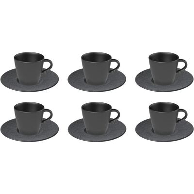 Villeroy & Boch Rock Espresso-Set - Tassen & Untertassen Villeroy & Boch Rock Espresso-Set - Tassen & Untertassen