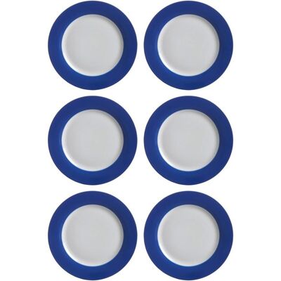 Ritzenhoff & Breker Dessertteller Doppio, Teller, Blau Ritzenhoff & Breker Dessertteller Doppio, Teller, Blau