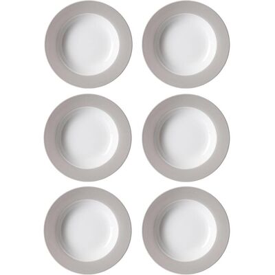Ritzenhoff & Breker - DOPPIO - Grau - 22 cm - Dinner plate Ritzenhoff & Breker - DOPPIO - Grau - 22 cm - Dinner plate