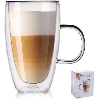 Orion Tasse, Szklanka termiczna z podwójną ścianką do kawy, 0,43 (430 ml) Orion Tasse, Szklanka termiczna z podwójną ścianką do kawy, 0,43 (430 ml)