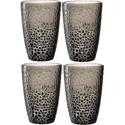 Leonardo Antrazit 340ml Trinkglas - Getränkeglas Leonardo Antrazit 340ml Trinkglas - Getränkeglas