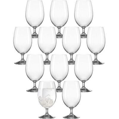 Leonardo DAILY Wasserglas - 370 ml, Spülmaschinenfest, Transparent Leonardo DAILY Wasserglas - 370 ml, Spülmaschinenfest, Transparent