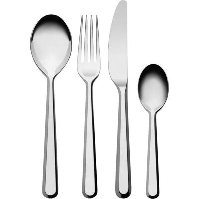 Alessi Amici Tafelbesteck, Besteck, Silber Alessi Amici Tafelbesteck, Besteck, Silber
