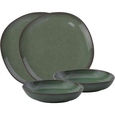 Villeroy & Boch Lave Tafel-Set - 2-Stück Geschirrset Villeroy & Boch Lave Tafel-Set - 2-Stück Geschirrset
