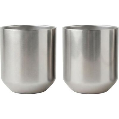 Stelton, Tasse, - SR thermo mug - Steel - 0.2 l, 2 Pcs (200 ml, 2x) Stelton, Tasse, - SR thermo mug - Steel - 0.2 l, 2 Pcs (200 ml, 2x)