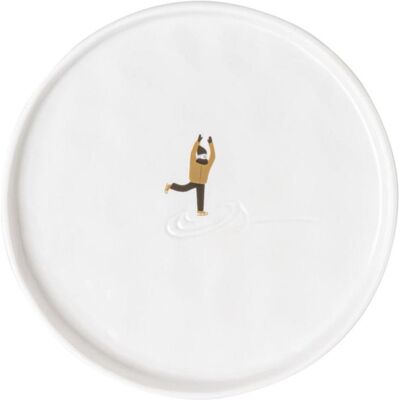 Räder SCHNEETAG Teller, Schlittschuhe, 15 cm, Teller Räder SCHNEETAG Teller, Schlittschuhe, 15 cm, Teller