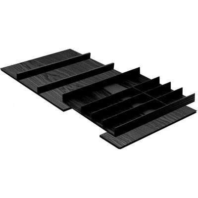 Move Besteckeinsatz Set Easy Line für Korpusbreite 800 - 900 mm, Besteckkasten, Schwarz Move Besteckeinsatz Set Easy Line für Korpusbreite 800 - 900 mm, Besteckkasten, Schwarz