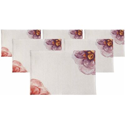 Villeroy & Boch Tischset, Multipack Rose Garden Home Gobelin Platzset - 6 Stück (6 Stk., 49 x 32.50 cm) Villeroy & Boch Tischset, Multipack Rose Garden Home Gobelin Platzset - 6 Stück (6 Stk., 49 x 32.50 cm)
