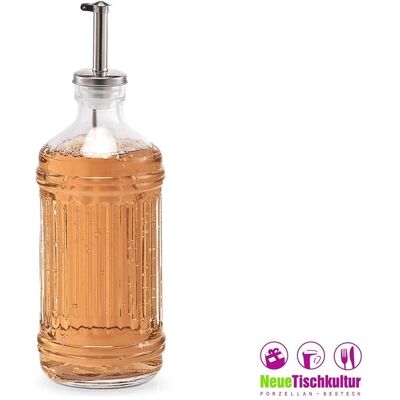 neuetischkultur, Ölspender + Essigspender, Essig-/Ölflasche, 500 ml (500 ml) neuetischkultur, Ölspender + Essigspender, Essig-/Ölflasche, 500 ml (500 ml)