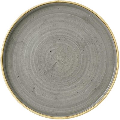 Churchill Stonecast Essteller - 26x2 cm, Grau/Braun, Rustikaler Stil Churchill Stonecast Essteller - 26x2 cm, Grau/Braun, Rustikaler Stil