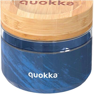 Quokka Deli - Glas Lunchbox - Blau - 500ml & 820ml - Food Container Quokka Deli - Glas Lunchbox - Blau - 500ml & 820ml - Food Container