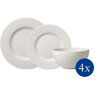 Villeroy & Boch Geschirrset, Manufacture Rock Villeroy & Boch Geschirrset, Manufacture Rock