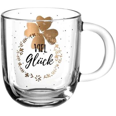 Leonardo, Tasse, Viel Glück (400 ml, 1x) Leonardo, Tasse, Viel Glück (400 ml, 1x)